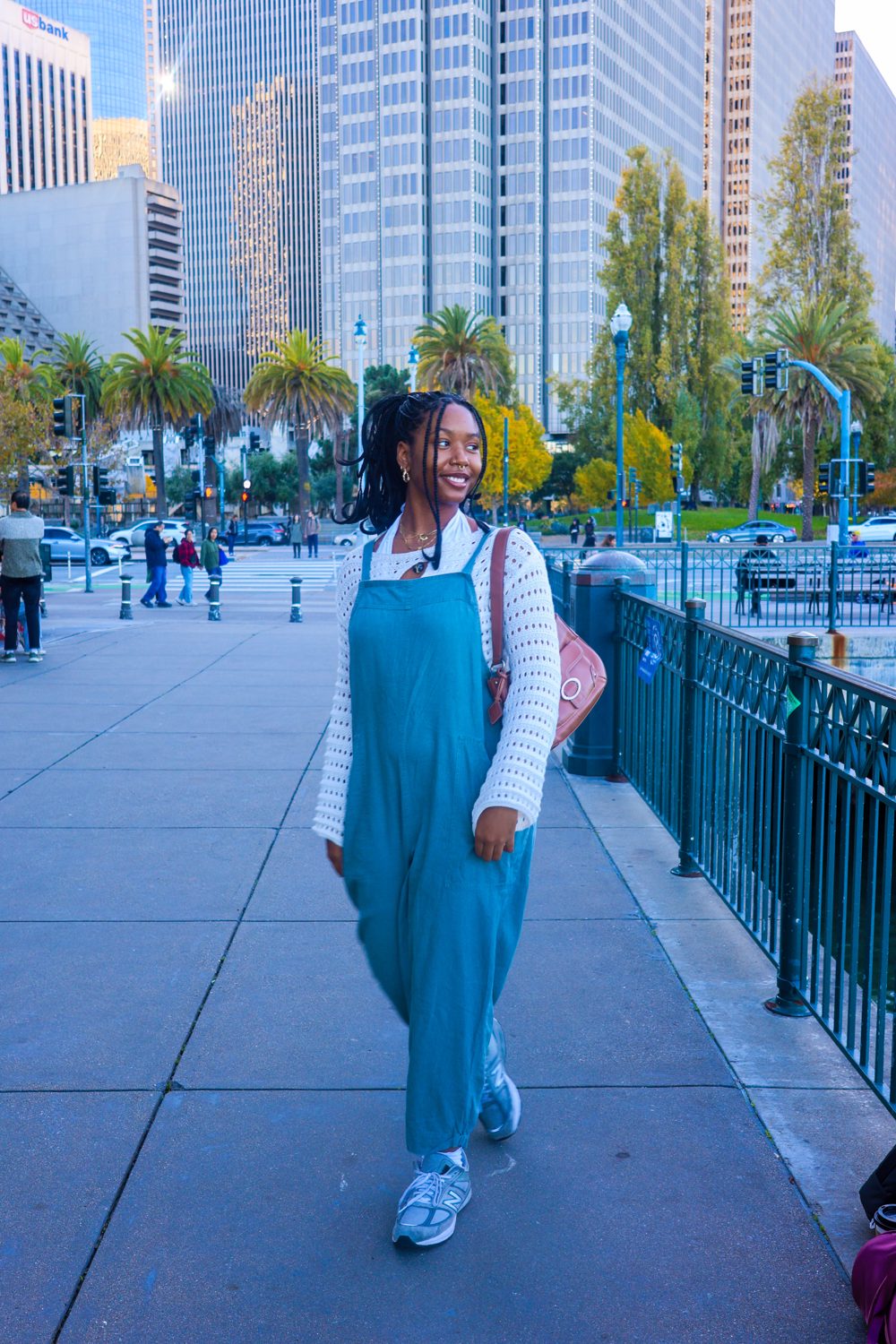 Shayla at the Ferry Building